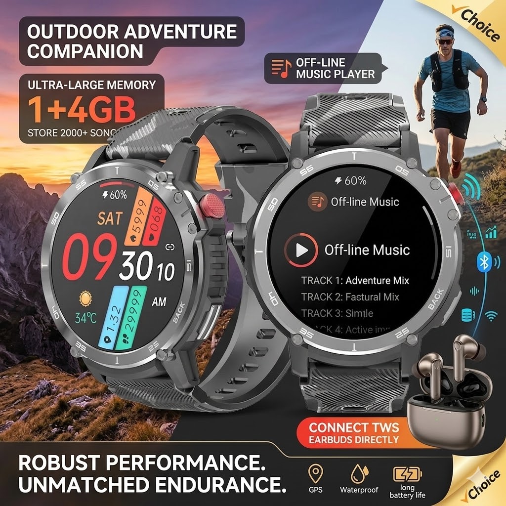 Smartwatch Online Watches For Men - Big Sale!! Outdoor Sports Smart Watch