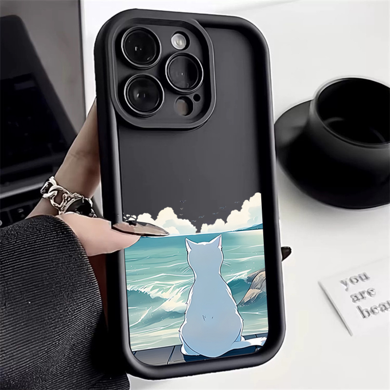 Watch Watch Xs - Cute Cat Watching the Sea Phone