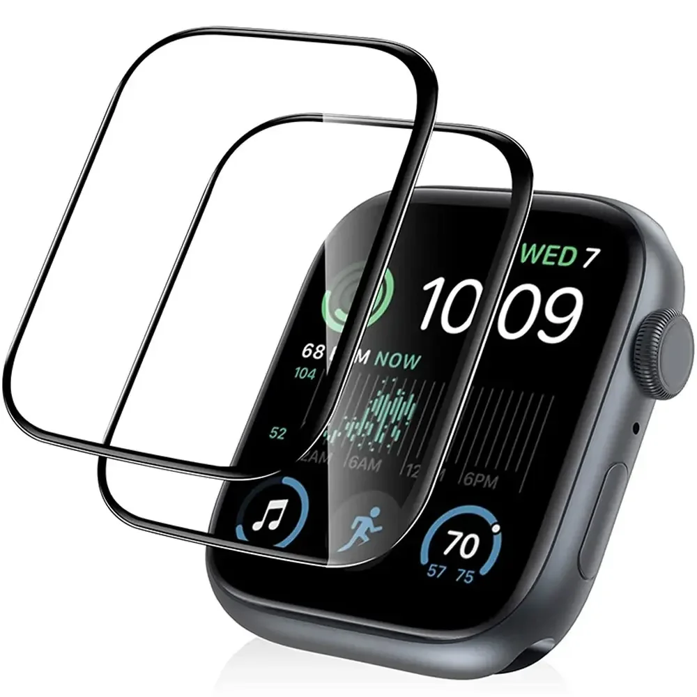 Iwatch Smartwatch Series 7 - Full Curved Screen Protector For Apple
