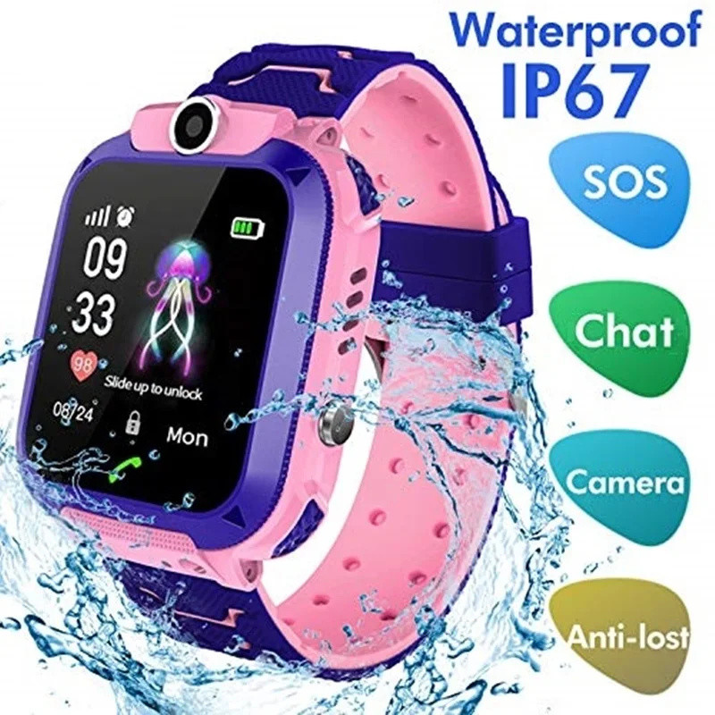 2G Kids Smart Watch SOS Call L - огляд і ціна Smartwatch Digital Watches For Kid Boy