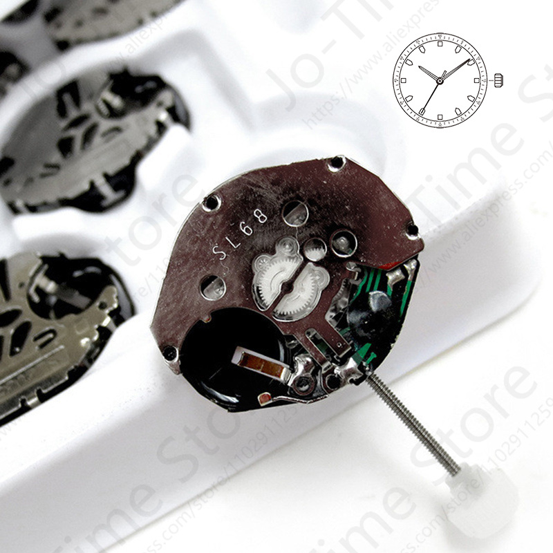 Sunon Sl68 Quartz Watch Moveme - огляд і ціна Watch Movement Rotor