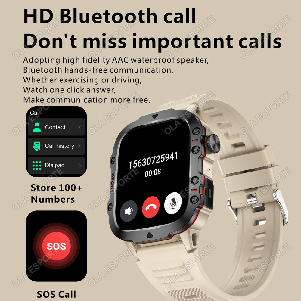 Original Rugged Men Smart Watc - огляд і ціна Smartwatch Rugged Watches For Men