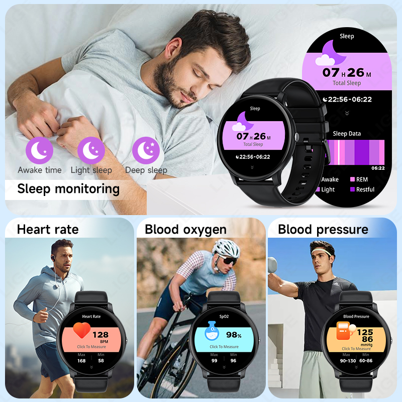 LIGE Bluetooth Call Women Smar - огляд і ціна Smartwatch Latest Watches For Women