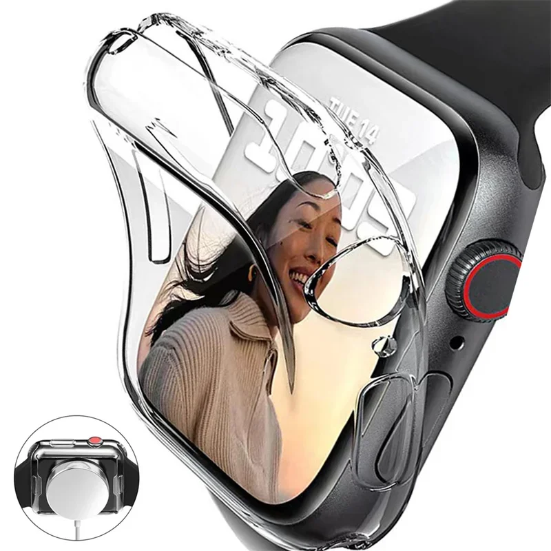 Transparent Cover For Apple Wa - огляд і ціна Iwatch Smartwatch Series 7