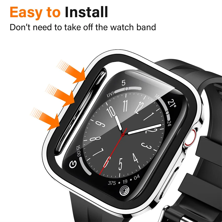 Glass+cover For Apple Watch ca - огляд і ціна Smartwatch Watches For Women Smart