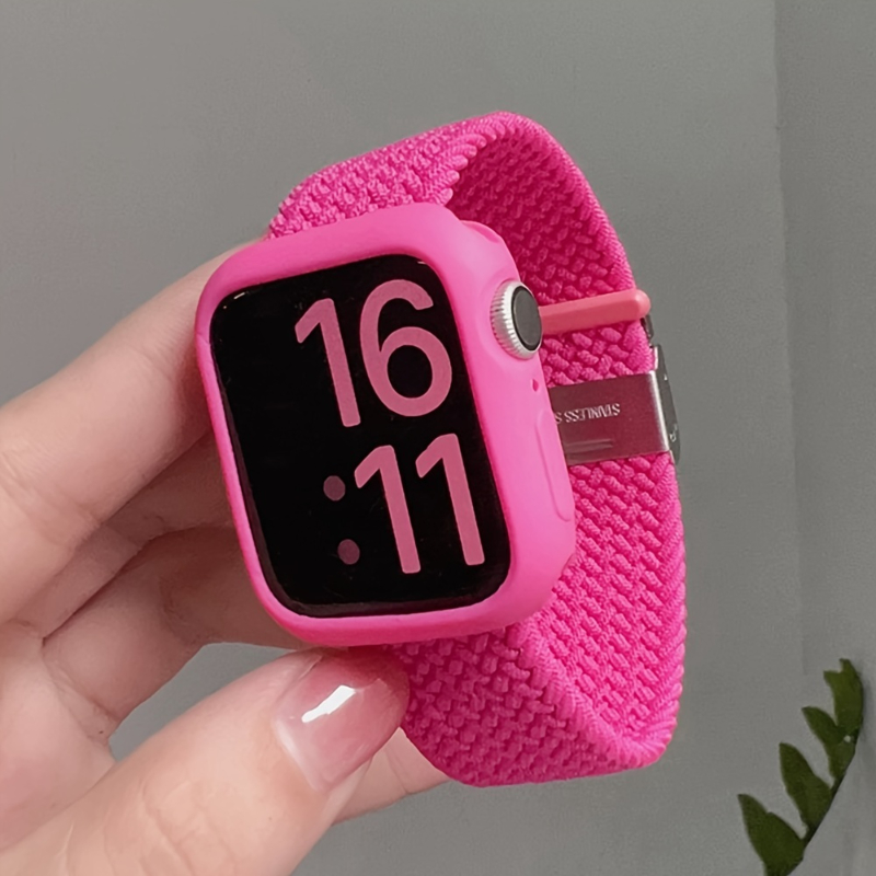 Silicone Case for Apple Watch  - огляд і ціна Iwatch Smartwatch Series 7