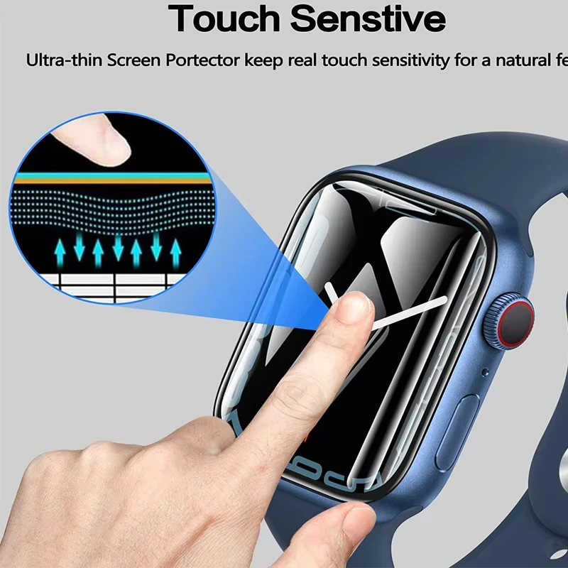Protector Film For Apple Watch - огляд і ціна Iwatch Smartwatch Series 7