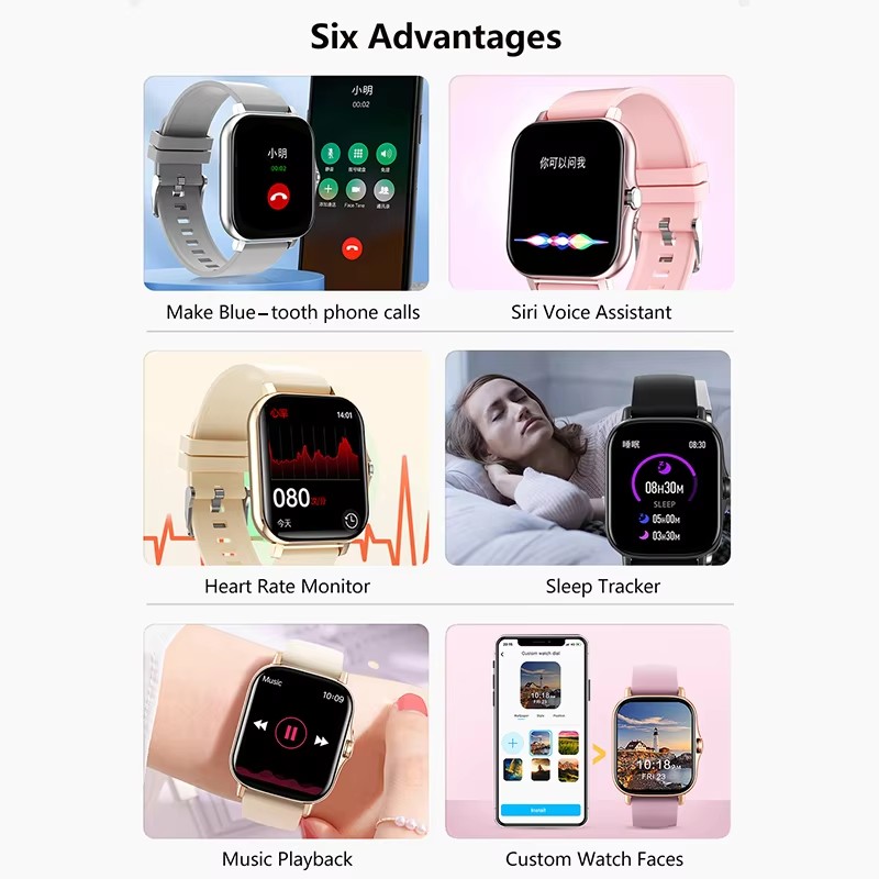 Latest Upgraded Fashion Design - огляд і ціна Smartwatch Latest Watches For Women