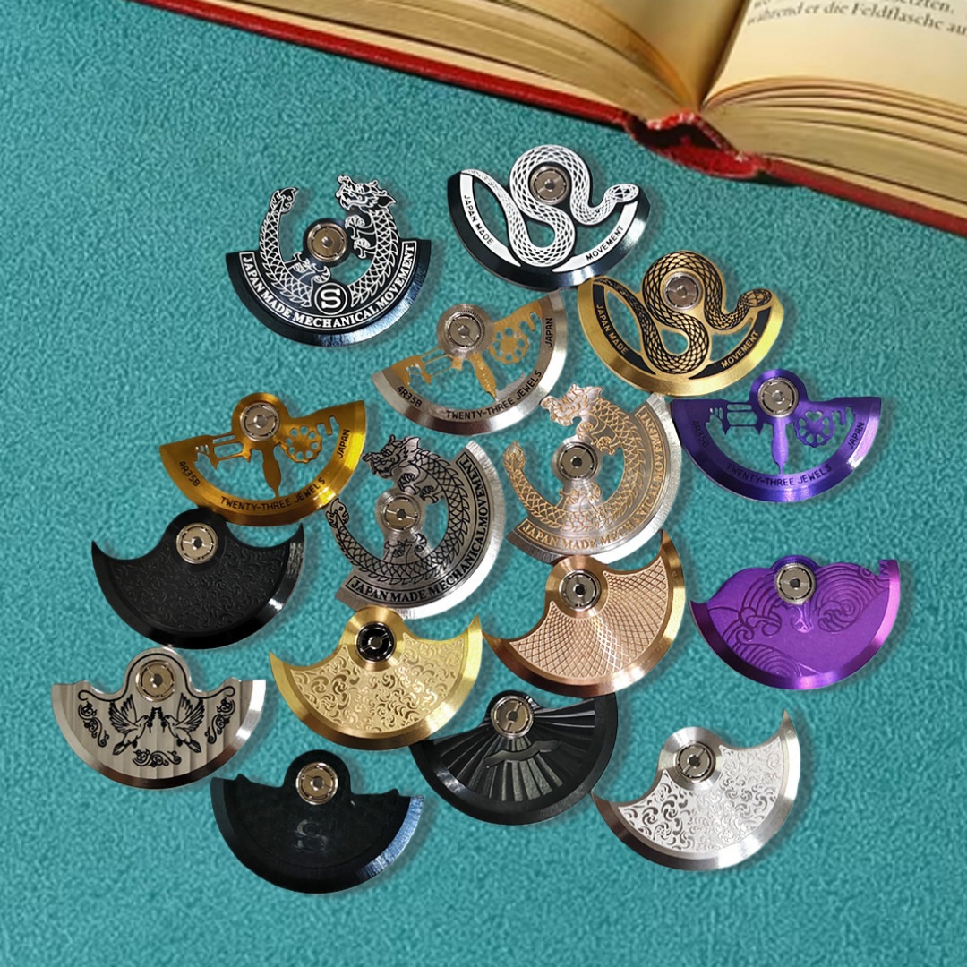 Customized NH35 watch movement - огляд і ціна Watch Movement Rotor