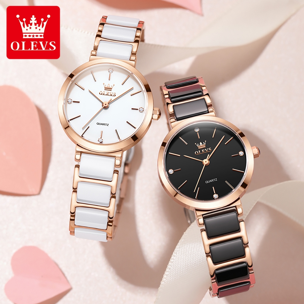 OLEVS Women Watch 5877 Luxury  - огляд і ціна Analog Quartz Watch