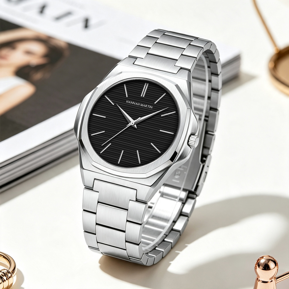 Women Gift Watch 40mm Dial Lig - огляд і ціна Analog Quartz Watch