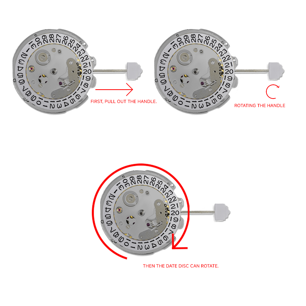 China NH35 Movement Can Replac - огляд і ціна Watch Movement Rotor