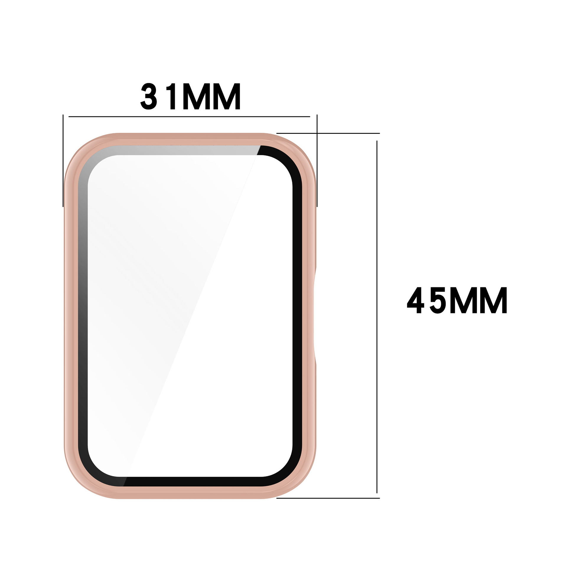 Glass+Case For Samsung Galaxy  - огляд і ціна Smartwatch Watches For Women Smart