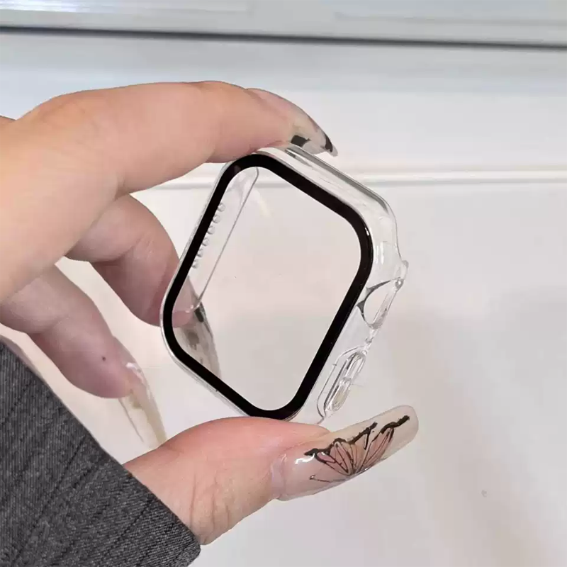 Glass+Case For Apple Watch 44m - огляд і ціна Iwatch Smartwatch Series 7