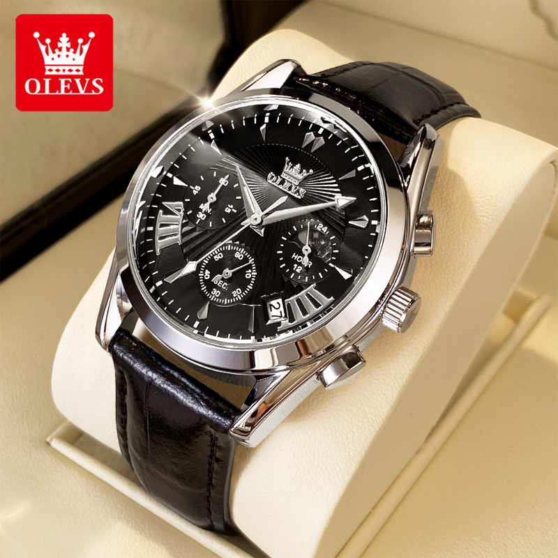 OLEVS casual fashion men's wat - огляд і ціна Analog Quartz Watch