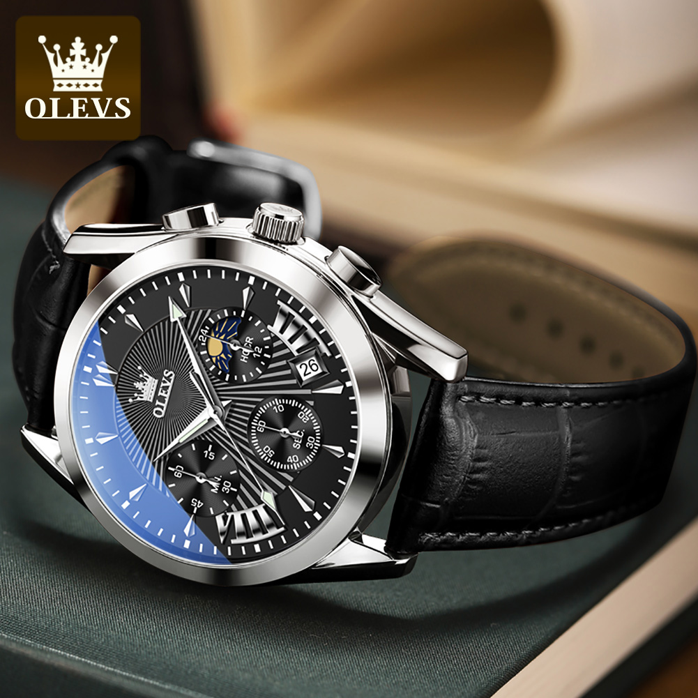 OLEVS casual fashion men's wat - огляд і ціна Analog Quartz Watch