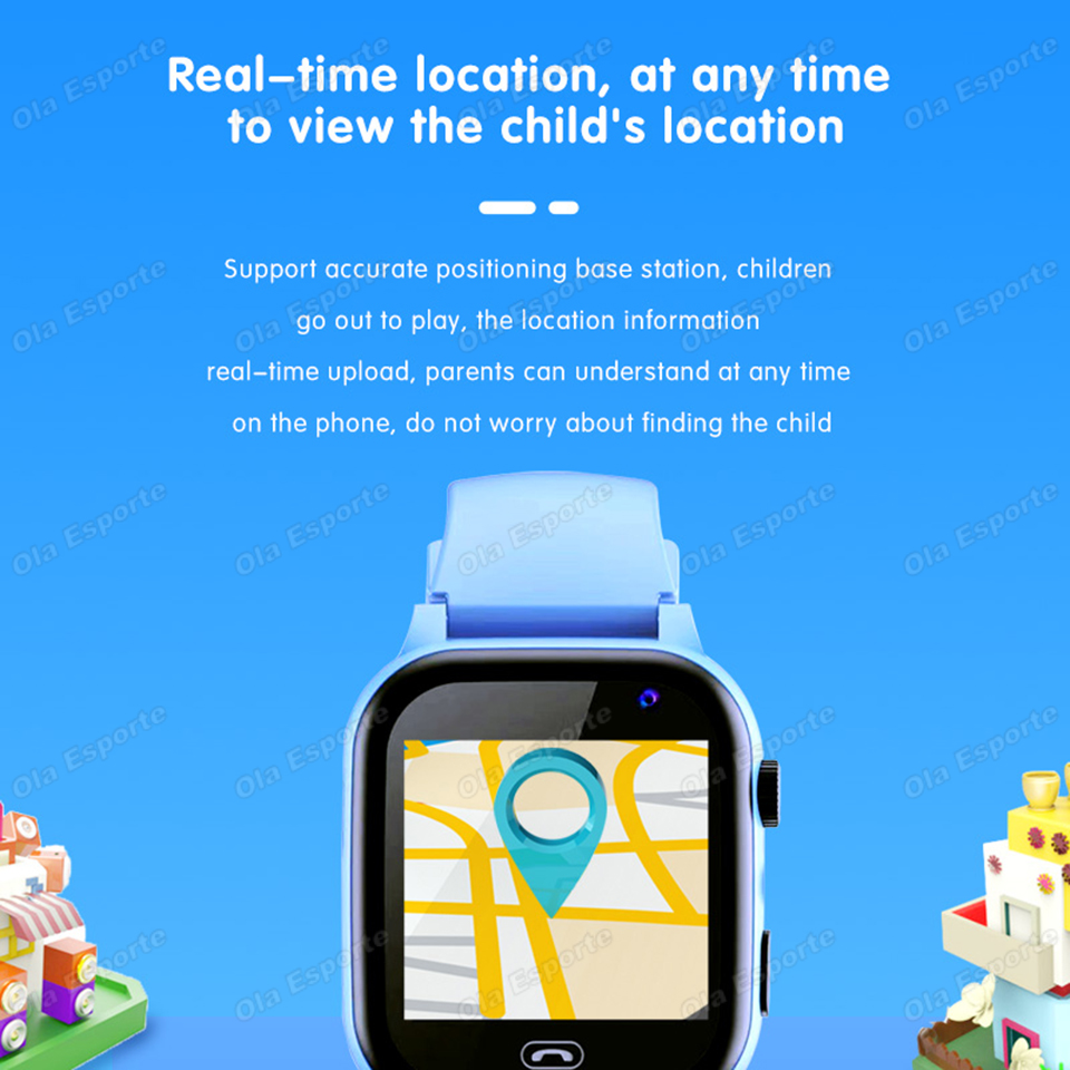 2026 New Mini Kids Phone 4G Si - огляд і ціна Smartwatch Watches Birthday Gift For Girls