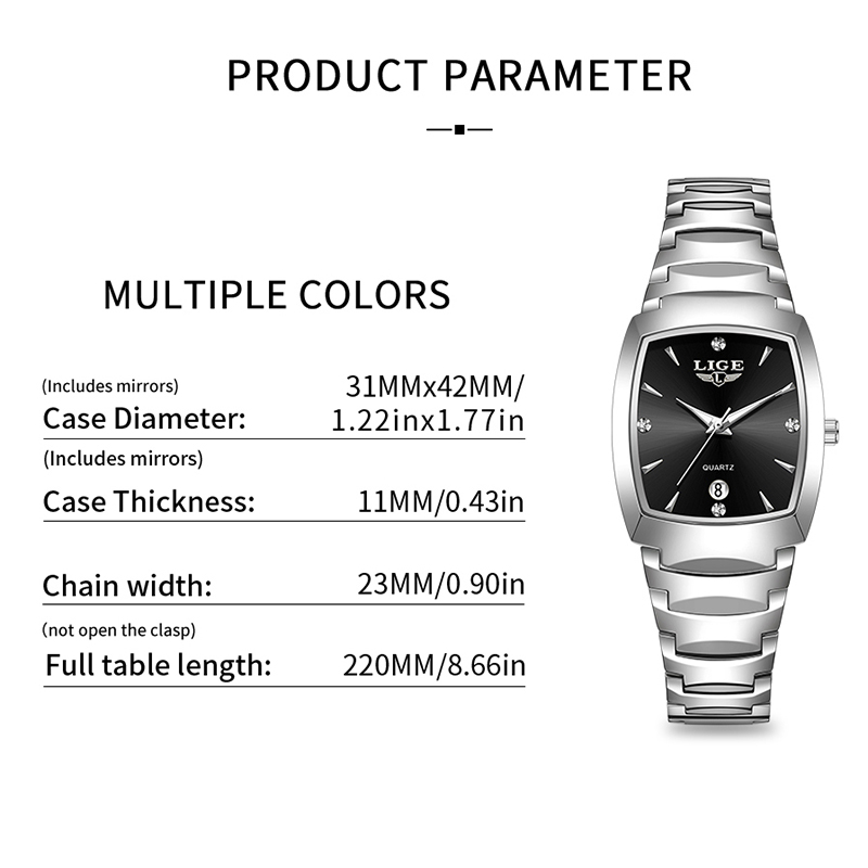 LIGE Watch women Business Luxu - огляд і ціна Ladies Fashion Watch
