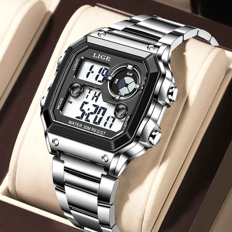 LIGE Fashion Casual Electronic - огляд і ціна Analog Quartz Watch