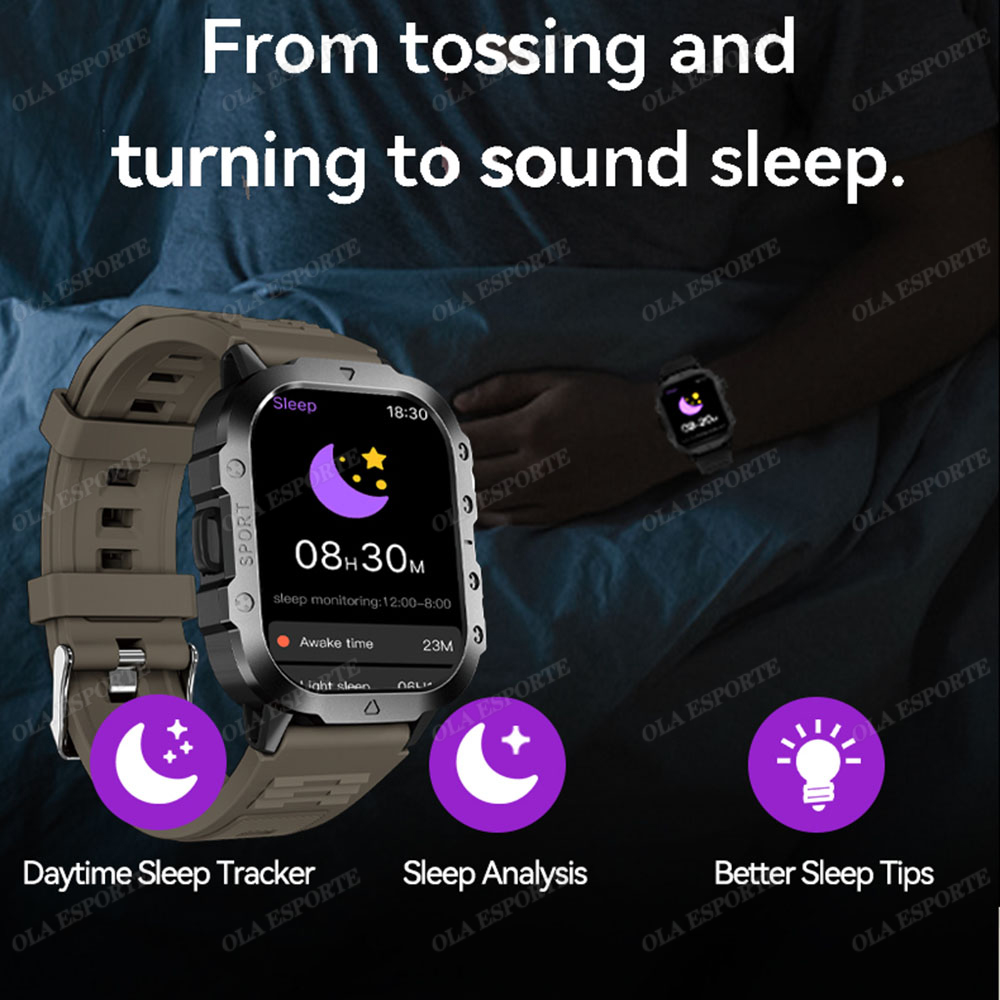 New Rugged Military Flashlight - огляд і ціна Smartwatch Rugged Watches For Men