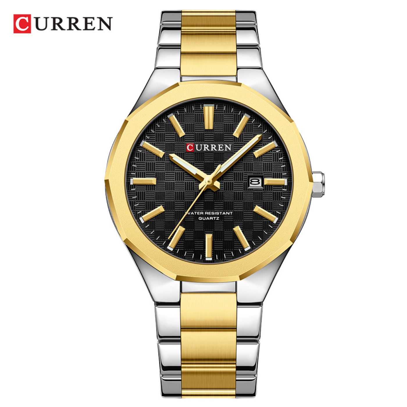 CURREN Men's Simple Black Dial - огляд і ціна Analog Quartz Watch