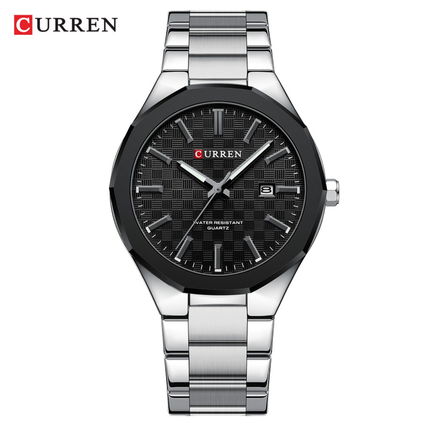 CURREN Men's Simple Black Dial - огляд і ціна Analog Quartz Watch