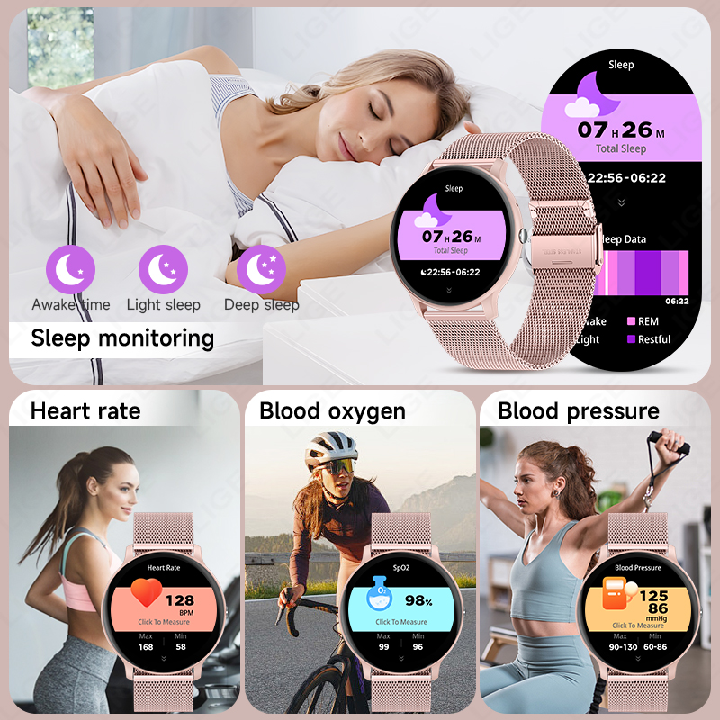 LIGE 2026 Sports Fitness Watch - огляд і ціна Smartwatch Latest Watches For Women