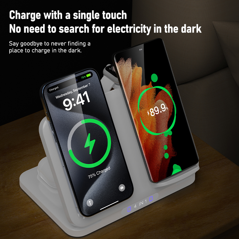 4 in 1 Dual Phone Wireless Cha - огляд і ціна Smartwatch Phone Watches