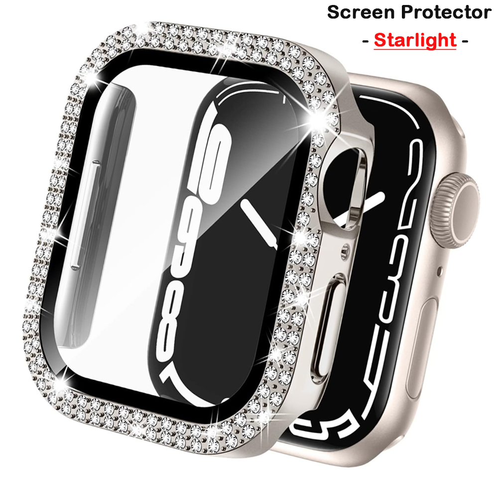 Diamond Cover For Apple watch  - огляд і ціна Iwatch Smartwatch Series 7