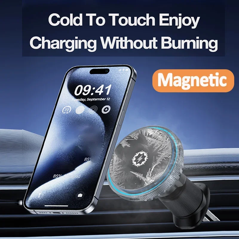 Ice Cooling Magnetic Car Wirel - огляд і ціна Smartwatch Phone Watches