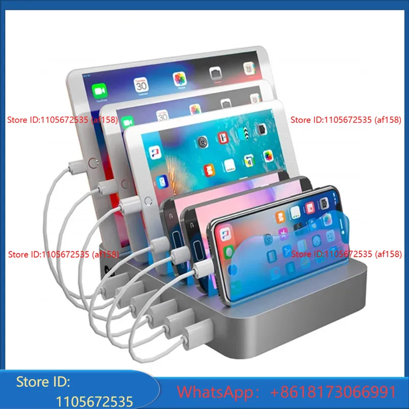6USB desktop phone holder, sma - огляд і ціна Smartwatch I Watches