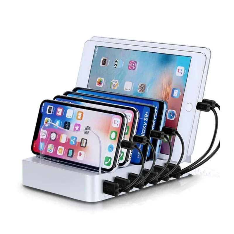 6USB desktop phone holder, sma - огляд і ціна Smartwatch I Watches