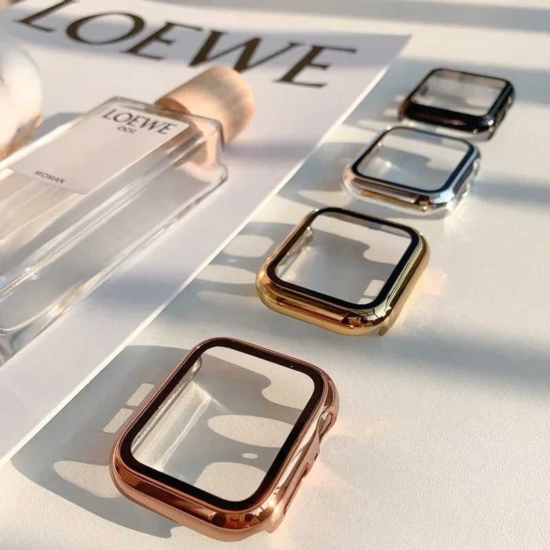 Glass+case For Apple Watch ban - огляд і ціна Smartwatch Watches For Women Smart