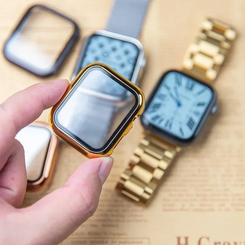 Glass+case For Apple Watch ban - огляд і ціна Smartwatch Watches For Women Smart