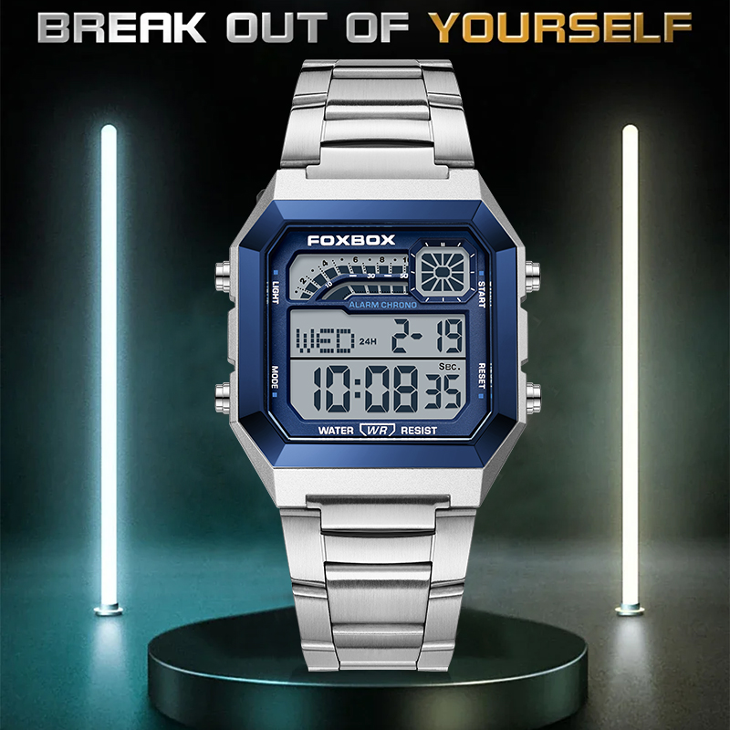 FOXBOX Fashion Luxury Digital  - огляд і ціна Analog Quartz Watch
