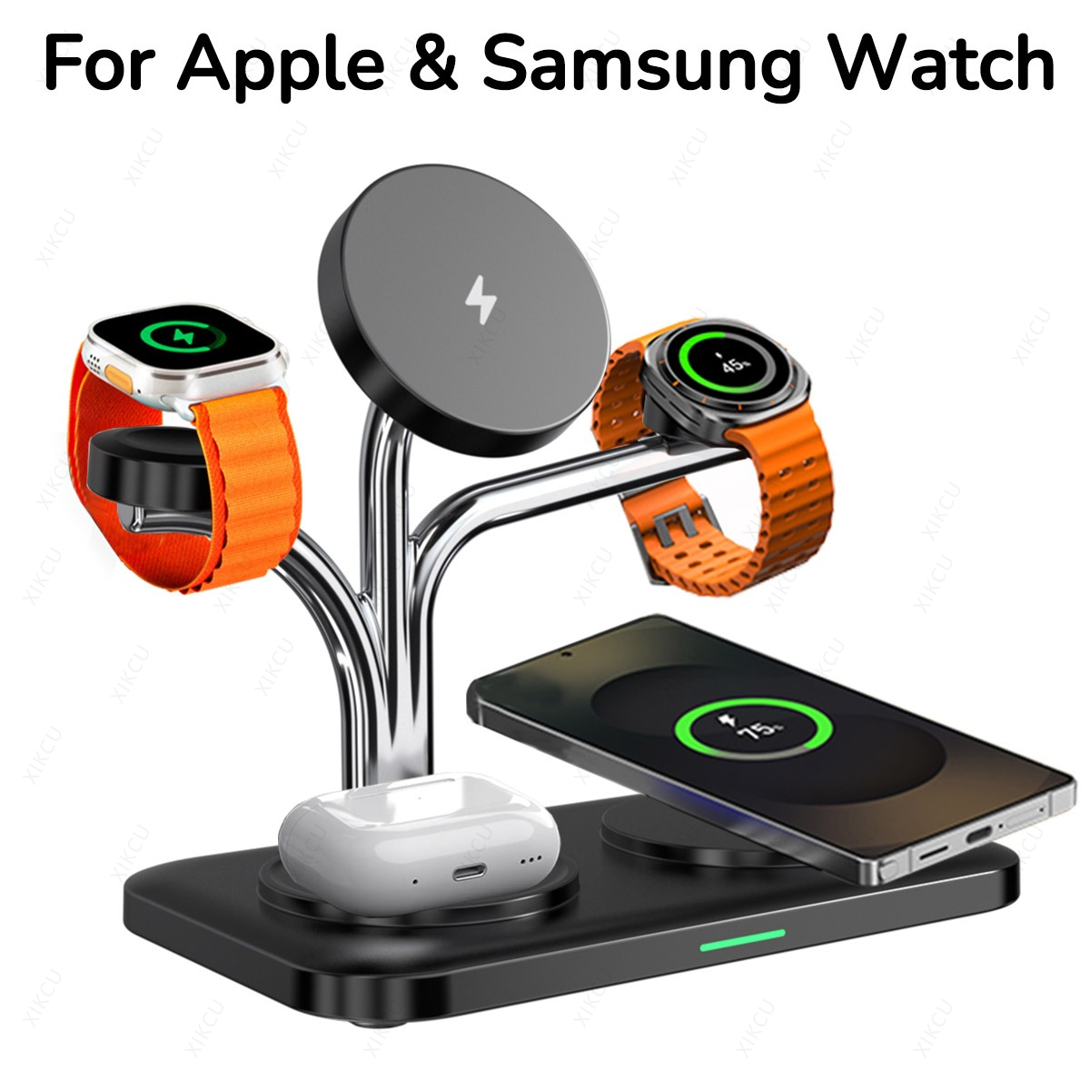 5 IN 1 Magnetic Wireless Charg - огляд і ціна Smartwatch Phone Watches