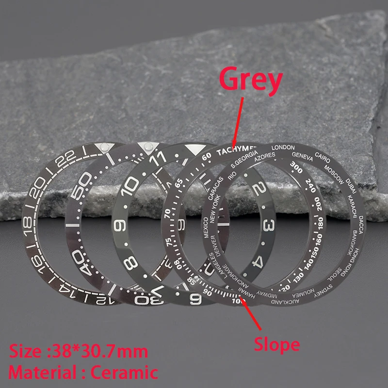 38*30.7mm Imitation Meteorite  - огляд і ціна Watch Bezel Insert
