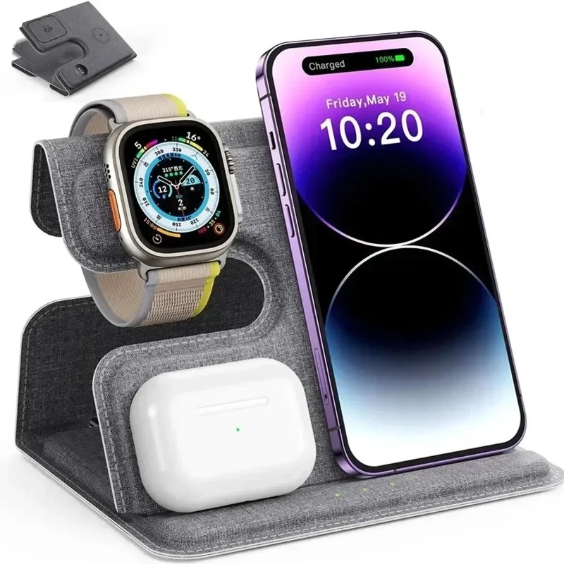 3 in 1 Fabric Wireless Charger - огляд і ціна Smartwatch Phone Watches