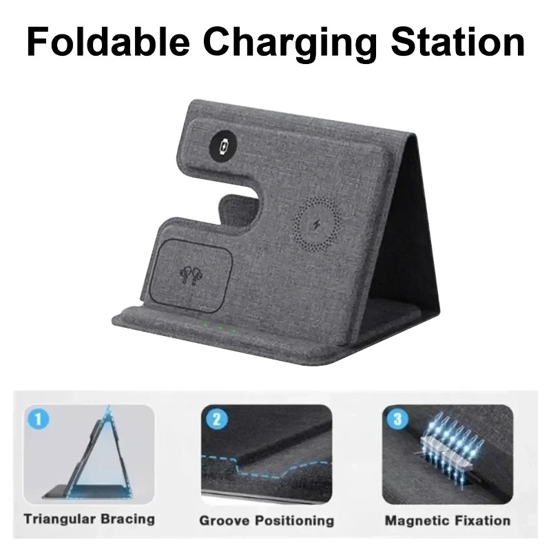 3 in 1 Fabric Wireless Charger - огляд і ціна Smartwatch Phone Watches