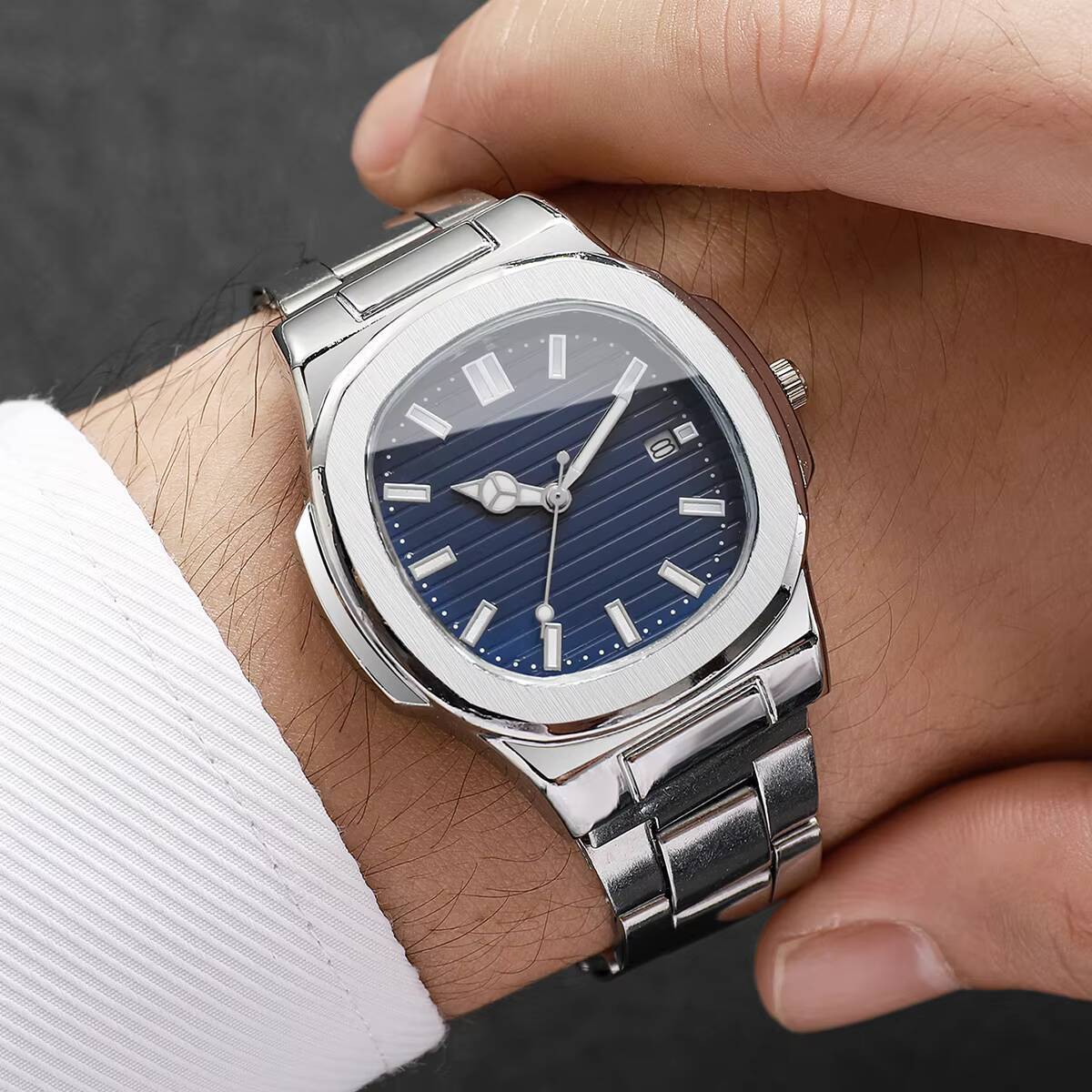 Fashion Square Men Business Wa - огляд і ціна Patek Philippe Watch Nautilus