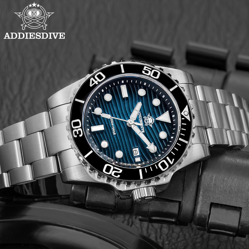 ADDIESDIVE Men's 2115 Quartz W - огляд і ціна Analog Quartz Watch